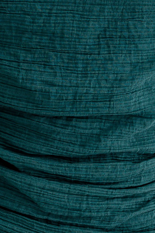 Got The Invite Ruched Tube Mini Dress - Small