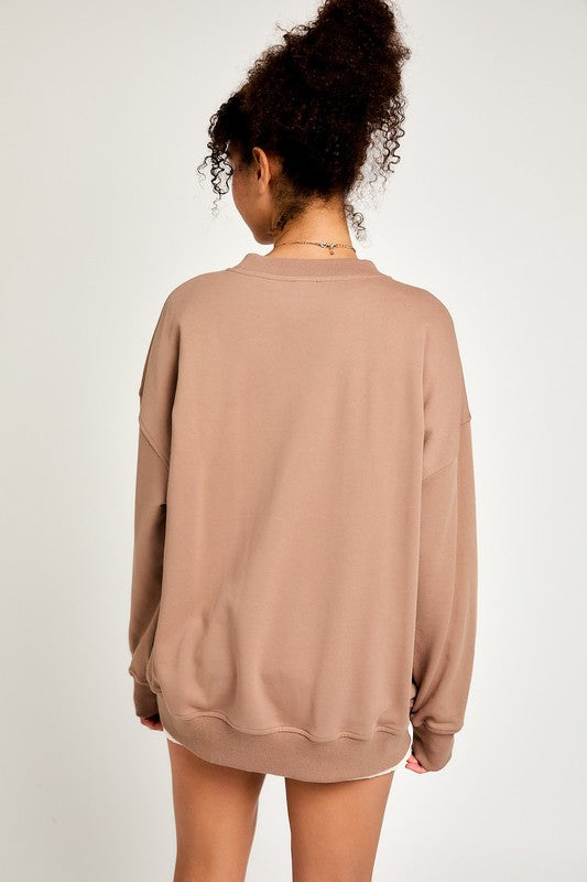 Pickleball Club Crew Neck Pullover