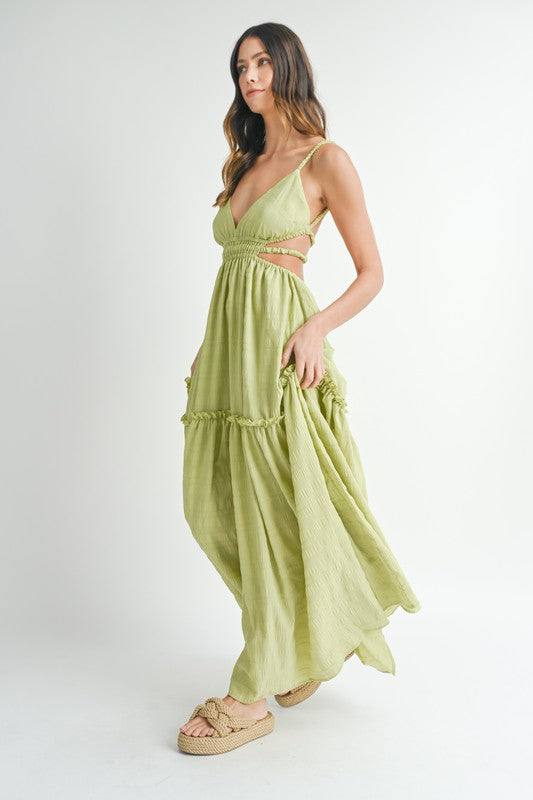 Summer Solstice Tiered Maxi Dress
