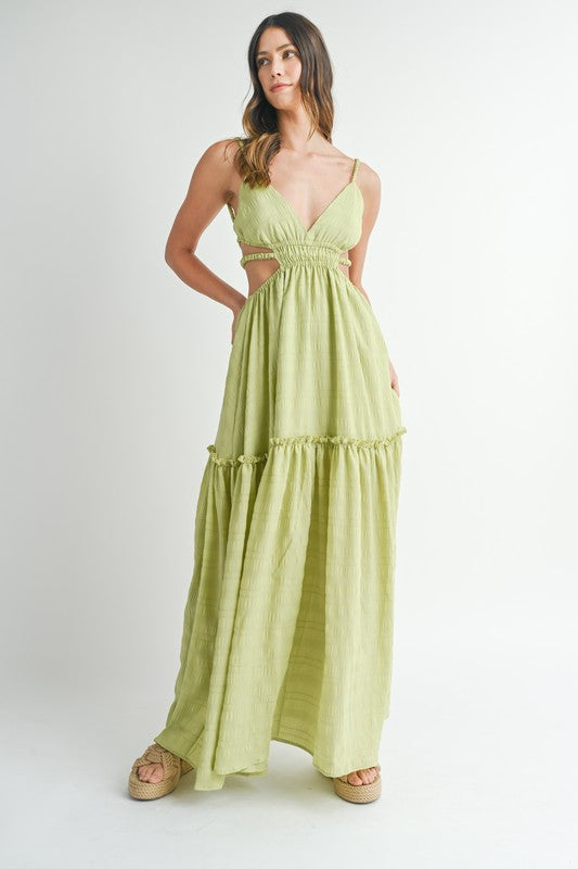 Summer Solstice Tiered Maxi Dress