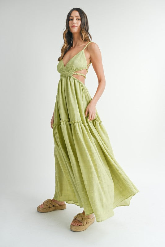 Summer Solstice Tiered Maxi Dress