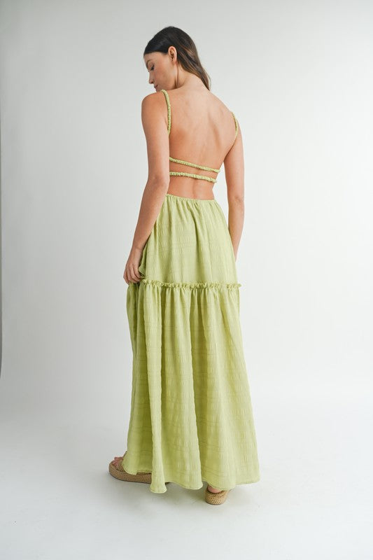 Summer Solstice Tiered Maxi Dress