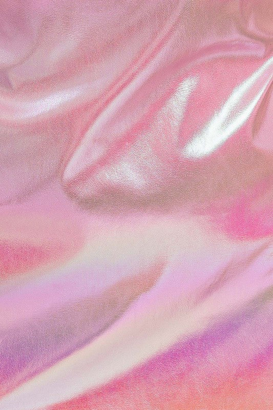 'Chella Romance Metallic Mini Dress