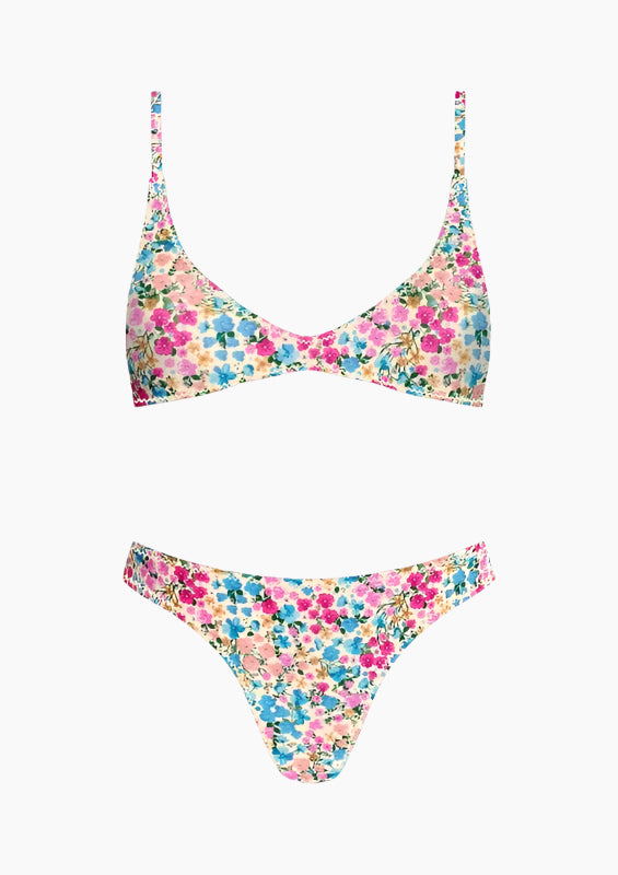 Pink Garden Bikini Set