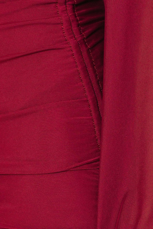 Tara Long Sleeve Mini Dress - Large