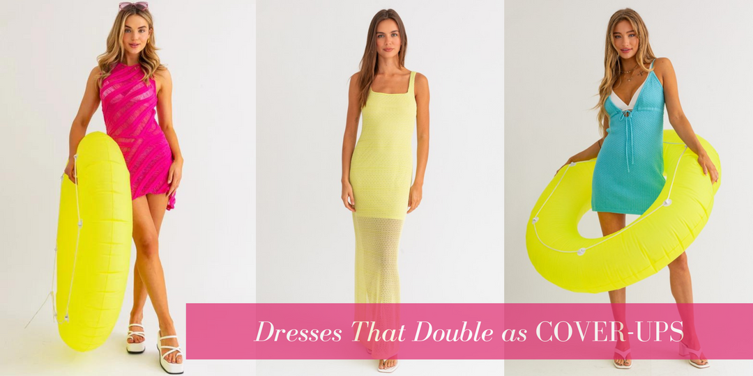 Dresses That Double as Stylish Cover-Ups