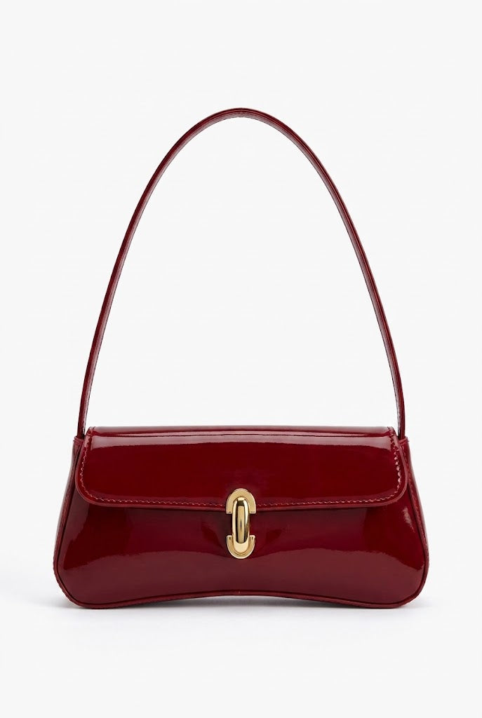 Polished Little Baguette Bag