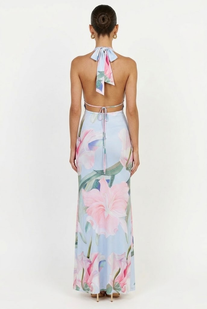 Bellarosa Halter Maxi Dress