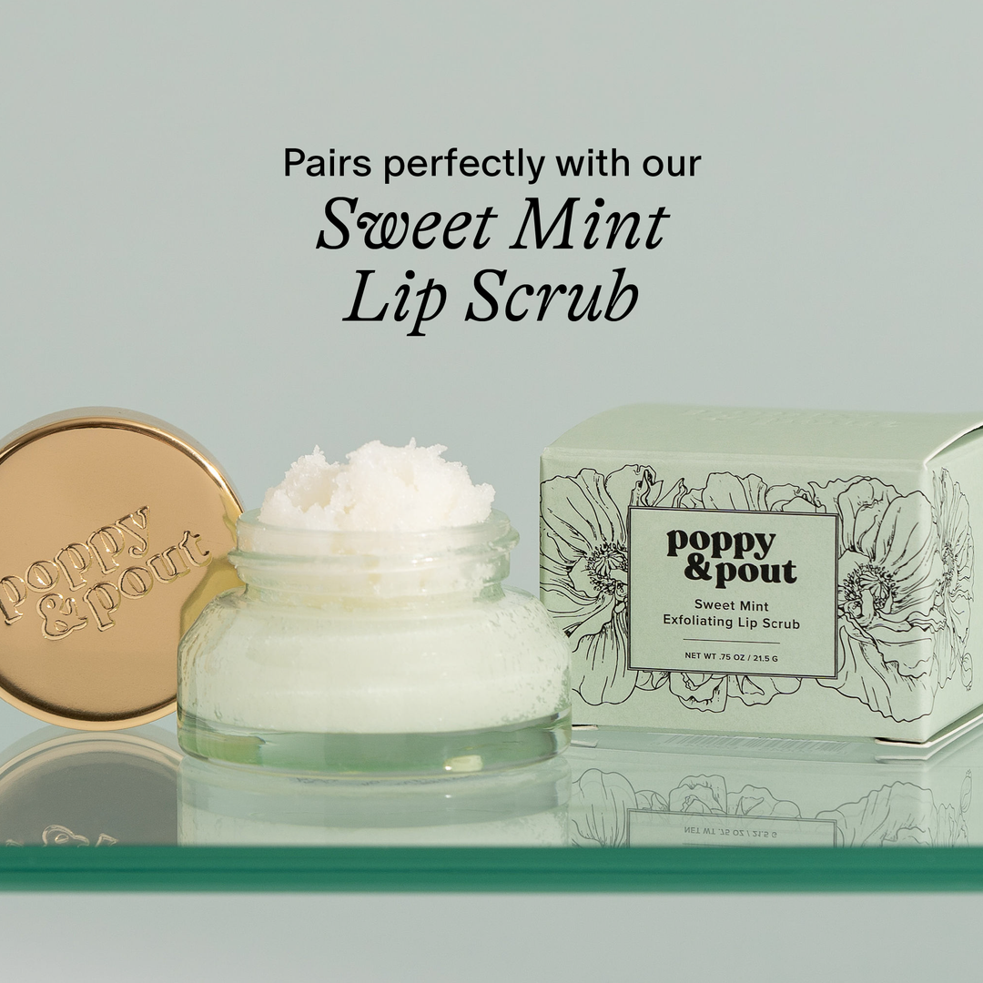 Poppy & Pout Sweet Mint Lip Balm