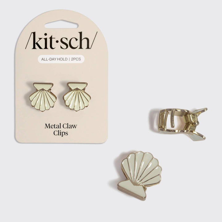 Clam Shell Hair Clip Set