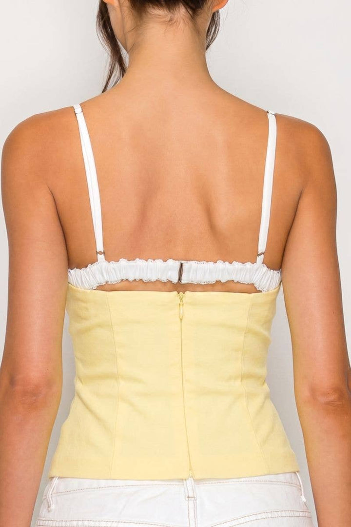 Lace Shortcake Top