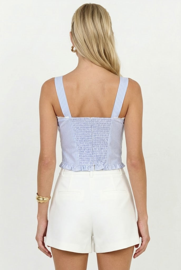 Harbor House Bustier Top