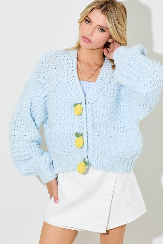 Lemon Drop Cloud Cardigan