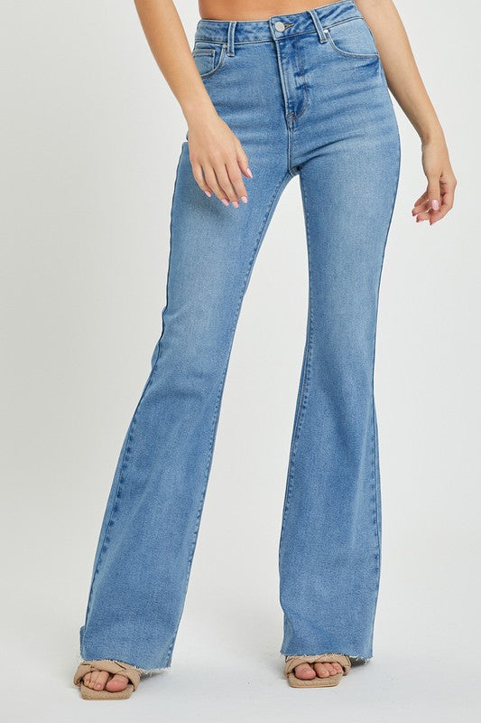 Casual Outing High Rise Bootcut Jeans