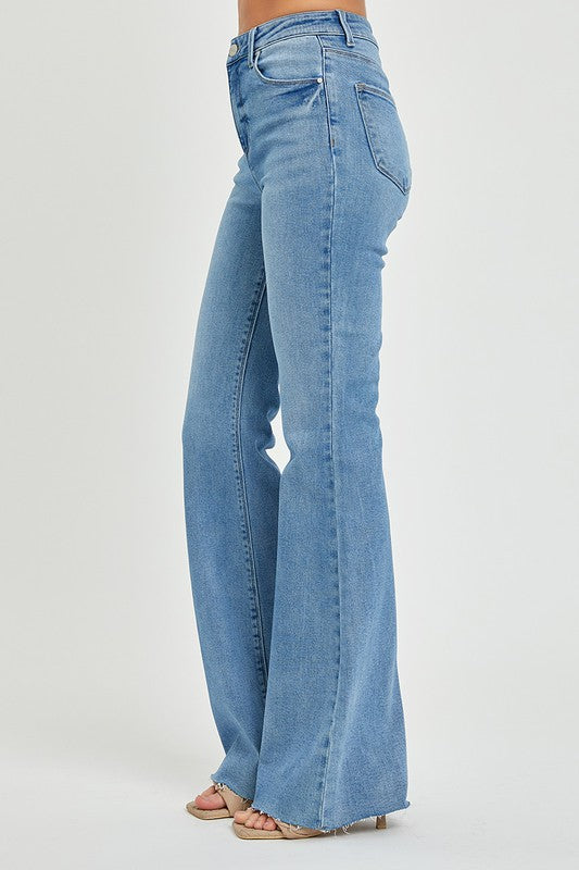 Casual Outing High Rise Bootcut Jeans