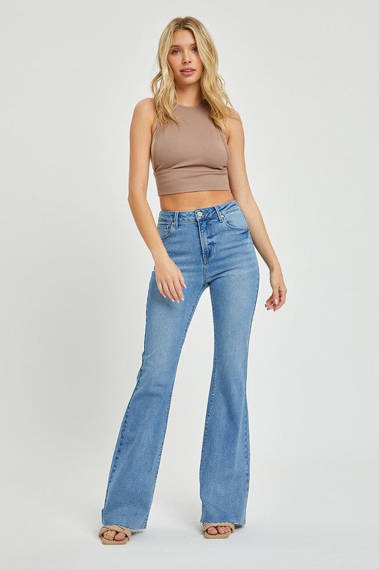 Casual Outing High Rise Bootcut Jeans