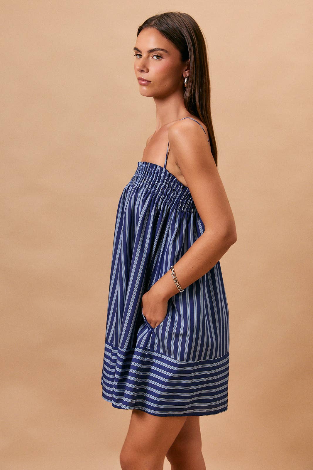 The Dock at Noon Pocketed Mini Dress