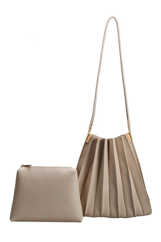 Melie Bianco Carrie Medium Vegan Shoulder Bag