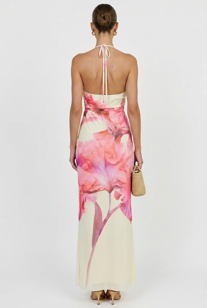 Nerissa Halter Maxi Dress
