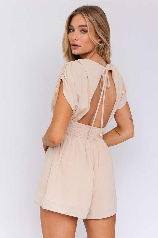 Ahead Of The Curve Short Romper