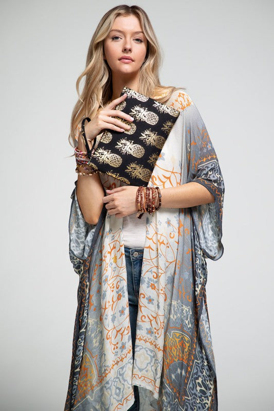 Luna Open Front Kimono