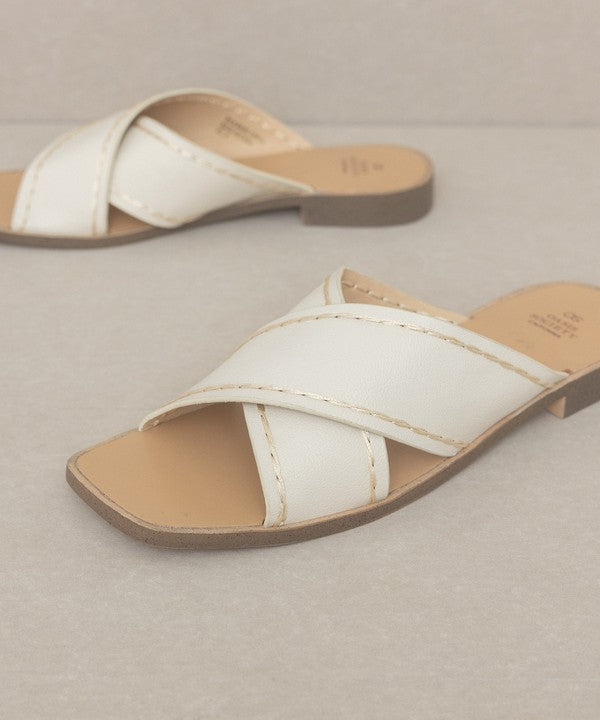 Stella Criss Cross Sandal - Final Sale