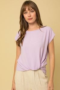 Twisted Short Sleeve Top