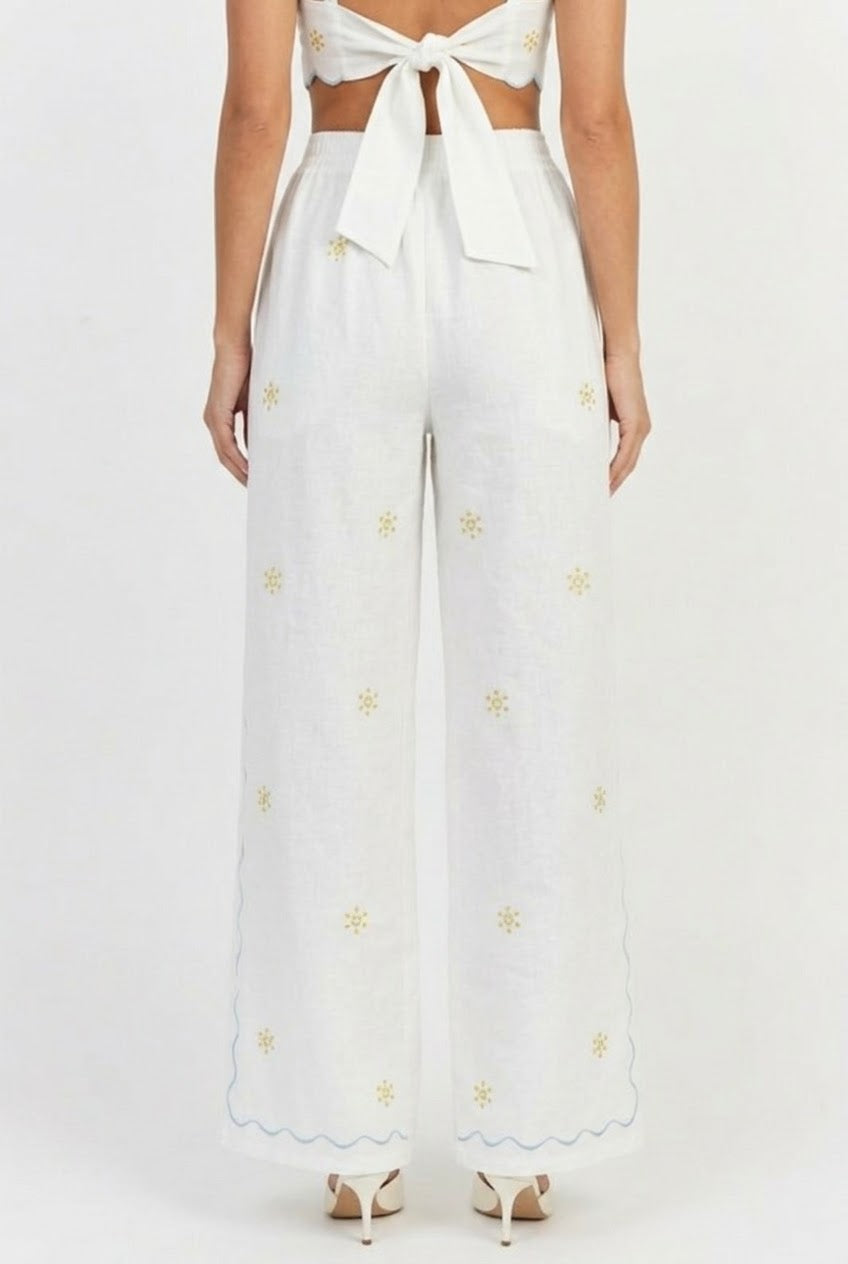 On Island Time Linen Pants