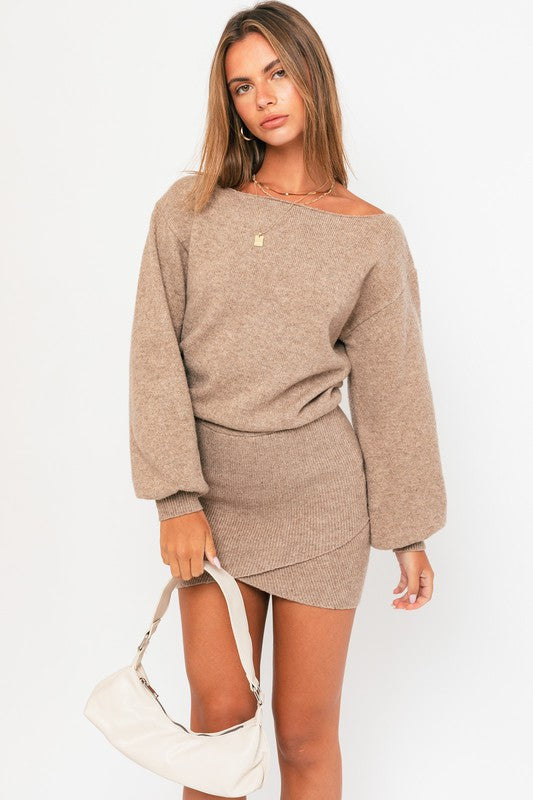 Ashton Sweater Mini Dress - Small - Final Sale