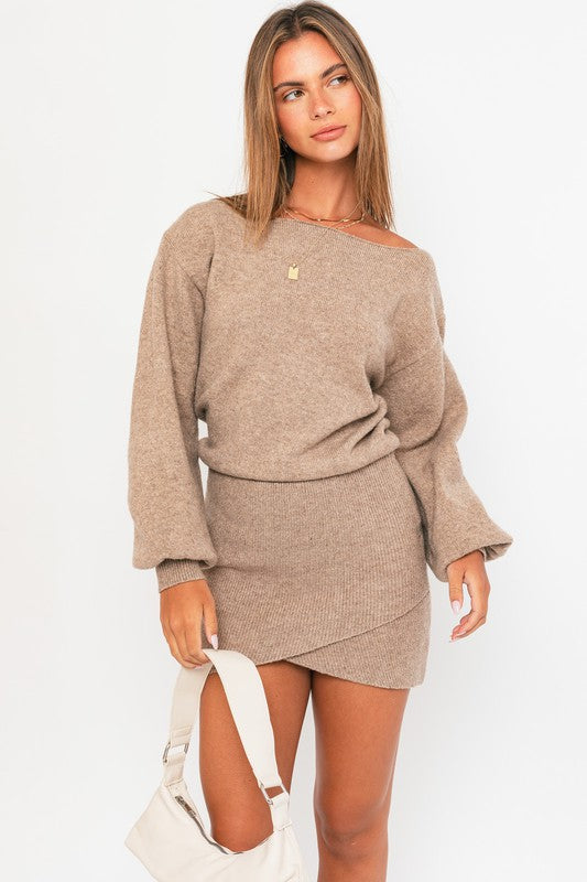 PREORDER - Ashton Sweater Mini Dress