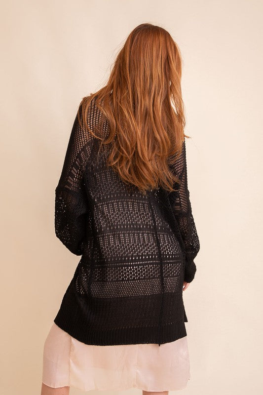 Oversized Knitted Cardigan