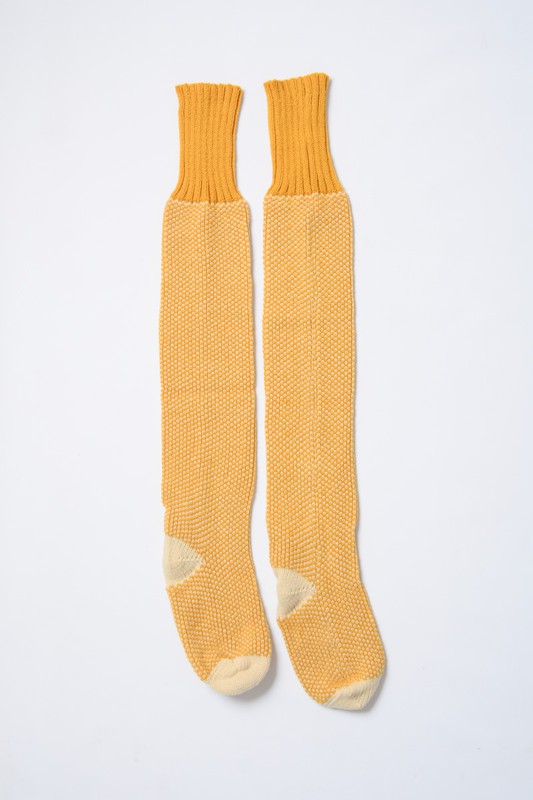 Open Work Ribbed Knit Lounge Socks