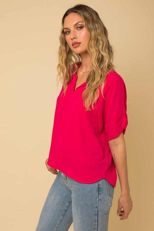 Casual Days Short Sleeve Top - Small