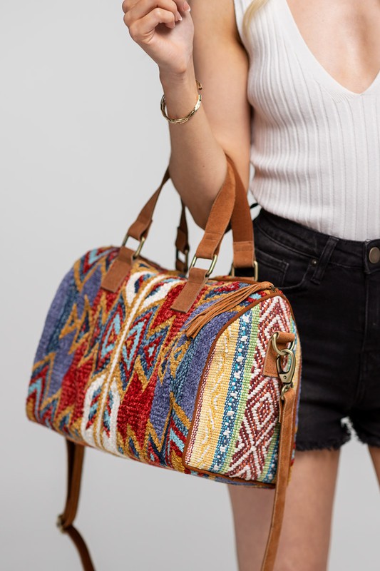 Tulum Mini Boho Boston Bag