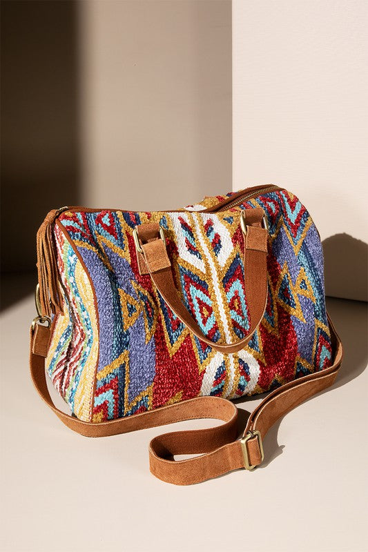 Tulum Mini Boho Boston Bag