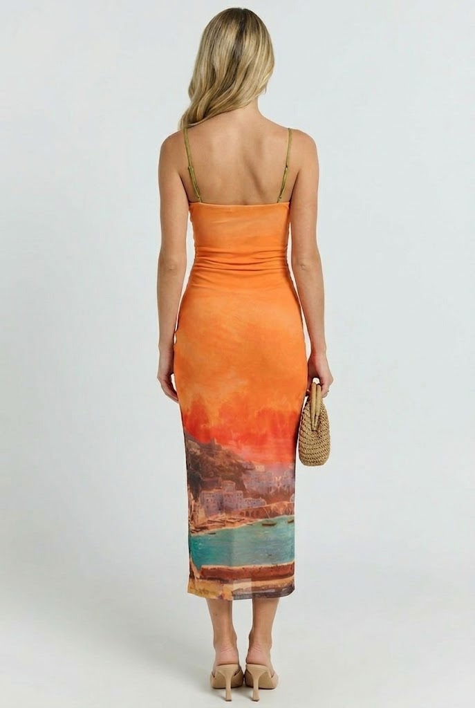 The Last Night In Italy Midi Dress