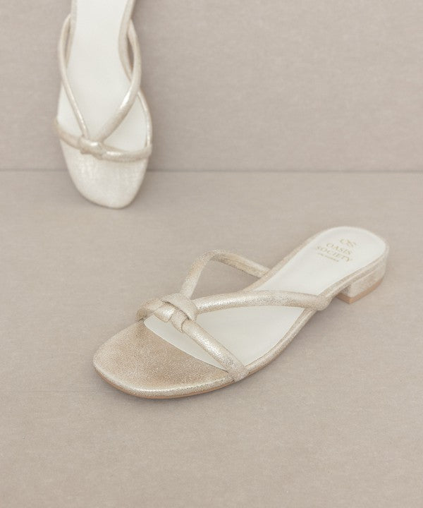 Ada Knotted Flat Sandal