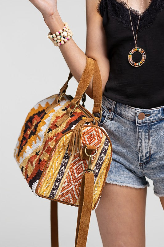 Urban Expedition Mini Boho Boston Bag - Final Sale