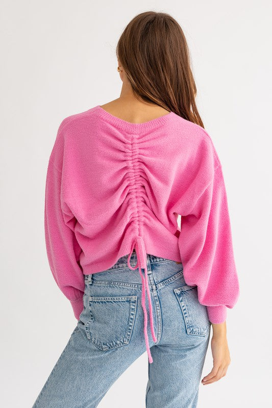 Winter Is Calling Cropped Sweater