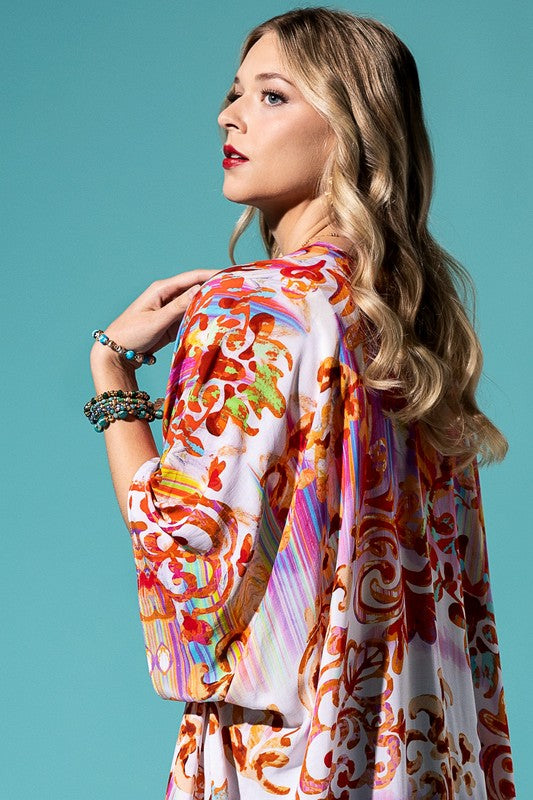 Marshmella Open Front Kimono