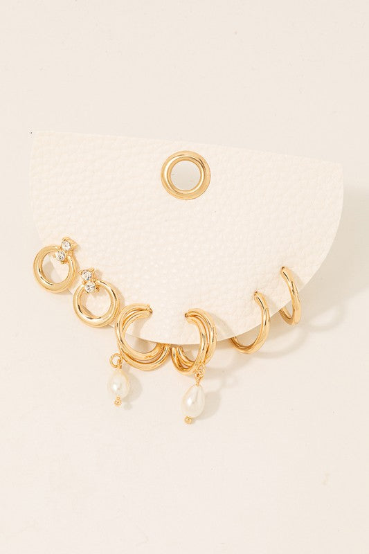 Golden Hour Hoop Set