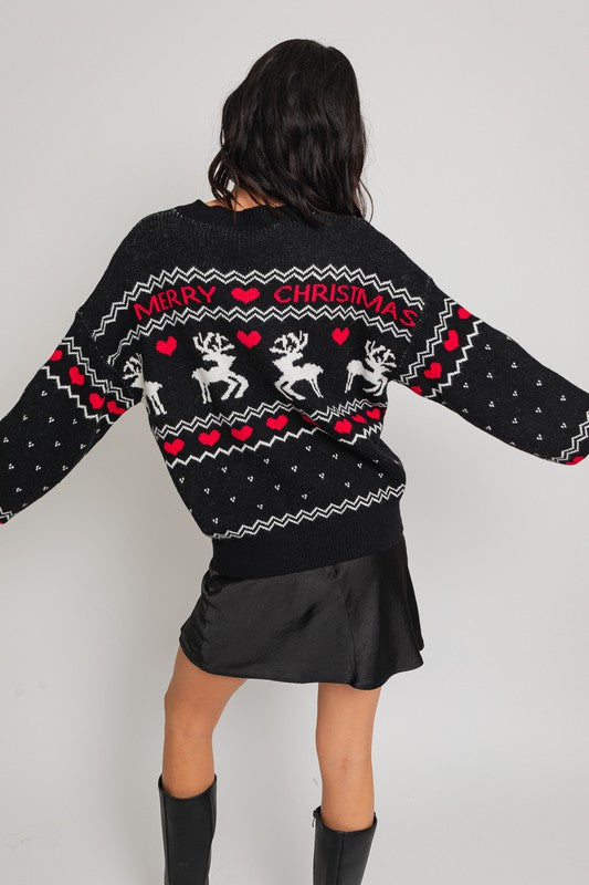 Classic Merry Christmas Sweater