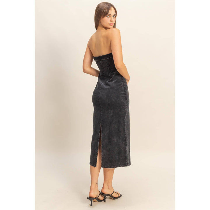 Mineral Muse Strapless Midi Dress
