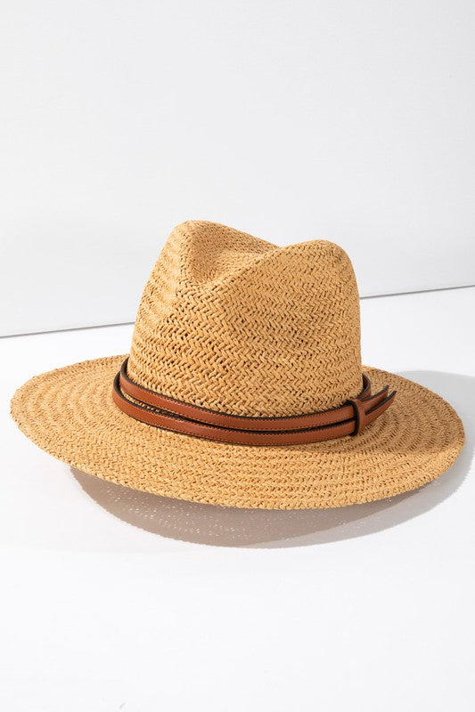 Western Dreamer Woven Panama Hat