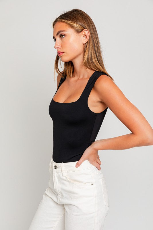 Vanessa Square Neck Bodysuit