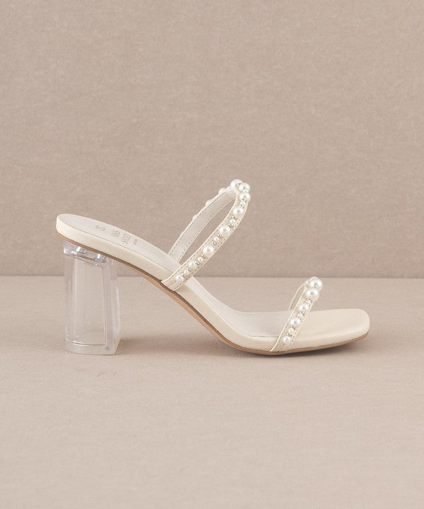 Pearlina Block Heel Sandals