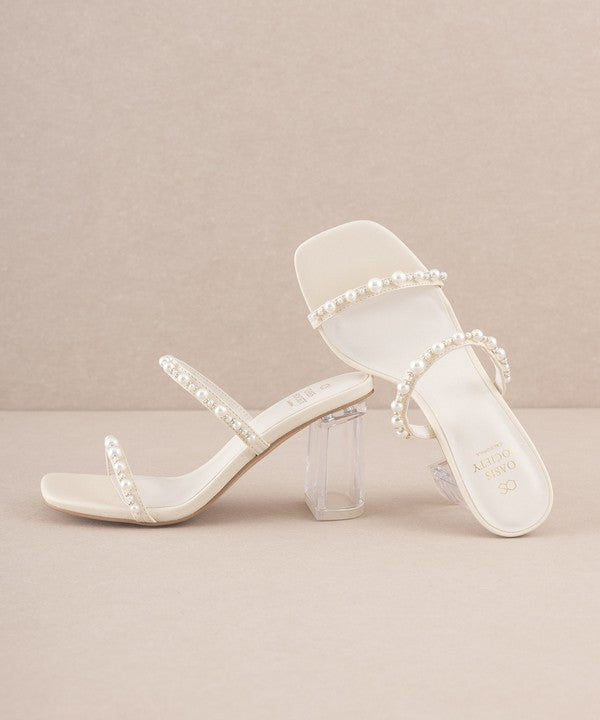 Pearlina Block Heel Sandals