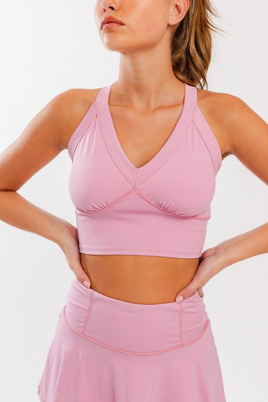 Layla Sleeveless Active Crop Top