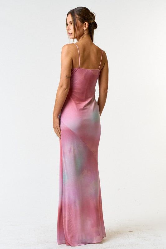 Tie Dye For Maxi Dress