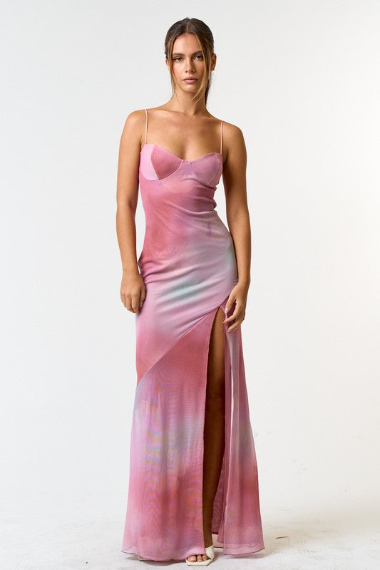 Tie Dye For Maxi Dress